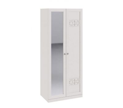 Шкаф "Саванна" для одежды с 1-ой глухой и 1-ой зеркальной дверями"
