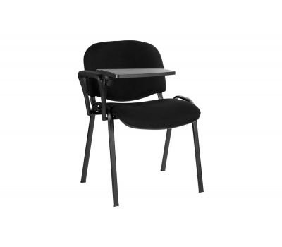 Офисный стул "Изо" со столиком (черная рама, В)